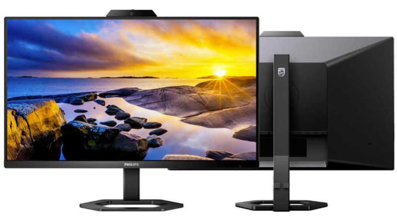 Philips 34E1C5600HE 34" 21:9, Ultrawide QHD 3440x1440 VA Home Curved Monitor, HDMI, DP, 65W USB-C/PD, USB-C Docking, USBHub, SPEAKERS, Webcam, 3YR WTY