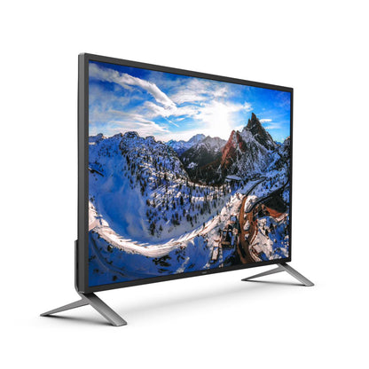 Philips 438P1 43" 16:9, 4K UHD 3840x2160 IPS Business Monitor, 5ms, 60Hz, VGA, 2xHDMI, 2xDP, USBHub, SPEAKERS, SmartUniformity, Tilt, 4YR Warranty
