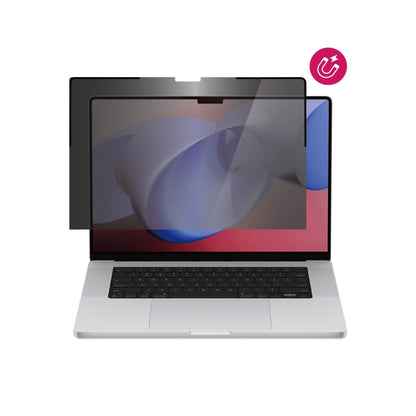 Shintaro Privacy Screen Filter 16" for MacBookPro with Magnetic Strips, Anti-glare & Blue Light Filter
