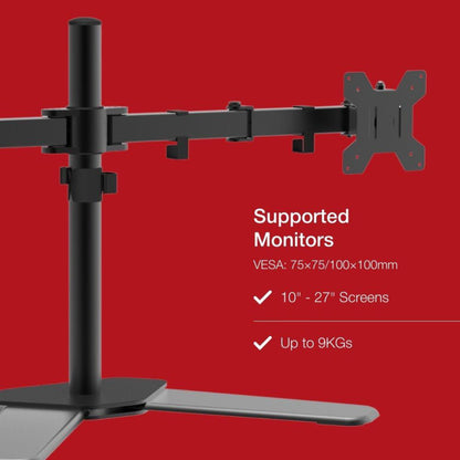 Shintaro Dual Monitor Adjustable Desk