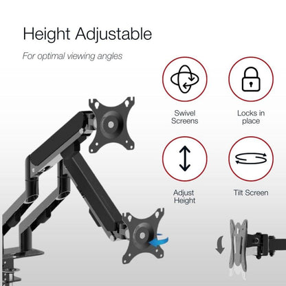 Shintaro Dual Gas Spring Monitor Mount
