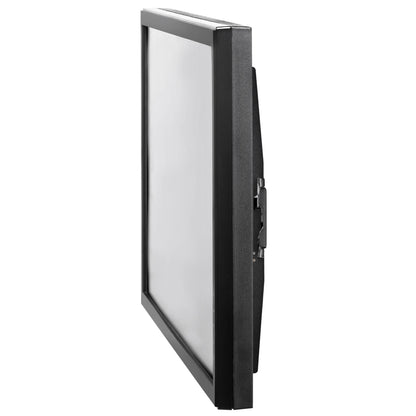 Atdec Telehook 30-60 Wall Mount Fixed, Max Load: 50kg, VESA up to 400x600mm. Black.