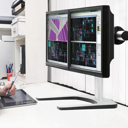 Atdec Visidec Focus Display Accessory Arm Dual Displays, Horizontal Mount 24