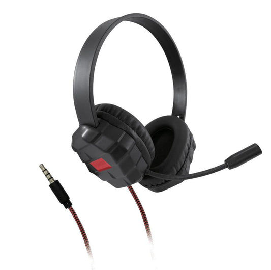 Shintaro Rugged Kids  Boom Mic, Twistable Headband, and Single Combo 3.5mm Jack Headset Headphone