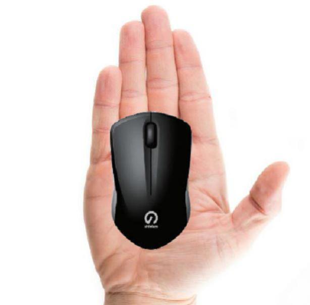 Shintaro Mini Bluetooth Mouse with 5 Buttons, Scroll Wheel, and Ergonomic Design - Wireless Precision for Windows, Mac & Android
