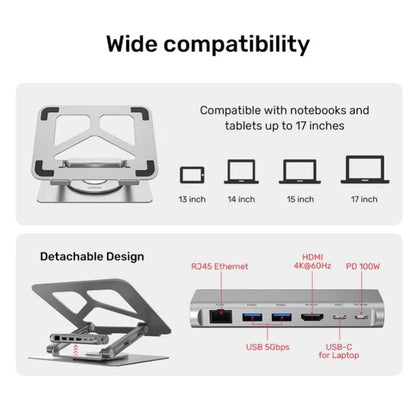 Unitek USB-C, 4K Laptop Docking Station