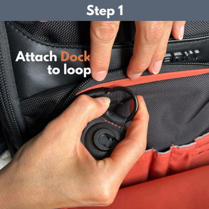 Everki Quick Release Keychain with FIDLOCK magnetic closure