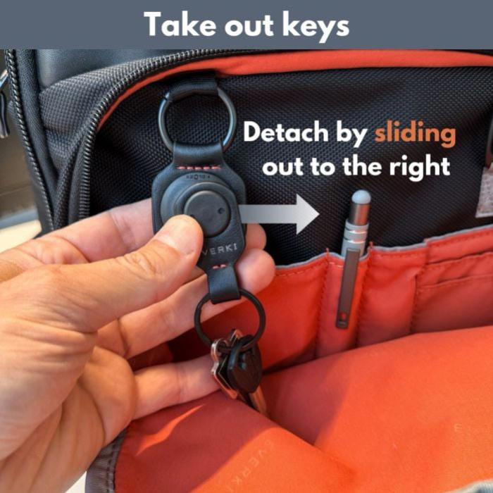 Everki Quick Release Keychain with FIDLOCK magnetic closure