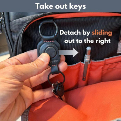 Everki Quick Release Keychain with FIDLOCK magnetic closure