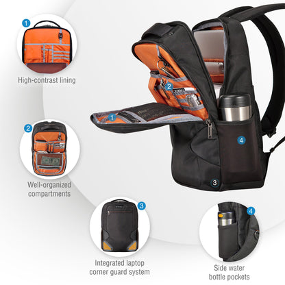Everki Studio Slim Laptop Backpack up to 14.1-Inch, MacBook Pro 15