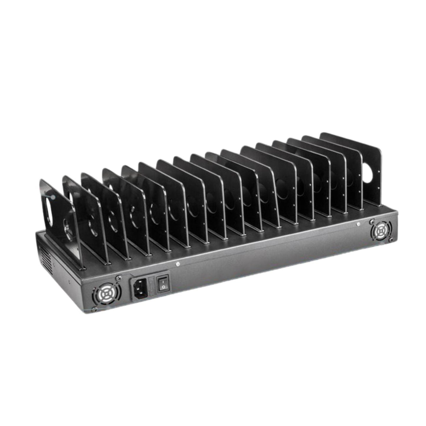 Shintaro 16-Port USB-C PD3.0 1000W GaN Charging Dock for Smartphone, Tablet, & Notebook Devices & Smart Power Management via InnovateCharger App.