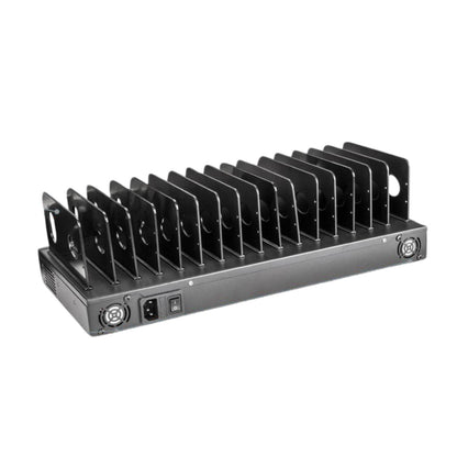 Shintaro 16-Port USB-C PD3.0 1000W GaN Charging Dock for Smartphone, Tablet, & Notebook Devices & Smart Power Management via InnovateCharger App.