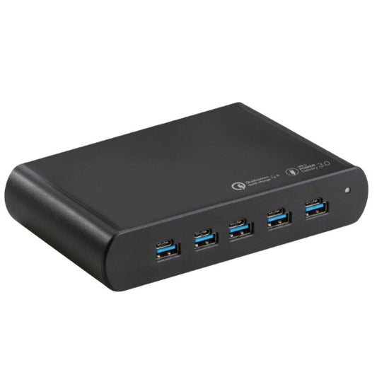 Shintaro 150W 5-Port GaN USB-A & USB-C Multi Port Charger - Fast Charging for Laptops, Smartphones, Tablets, and More with Power Sharing