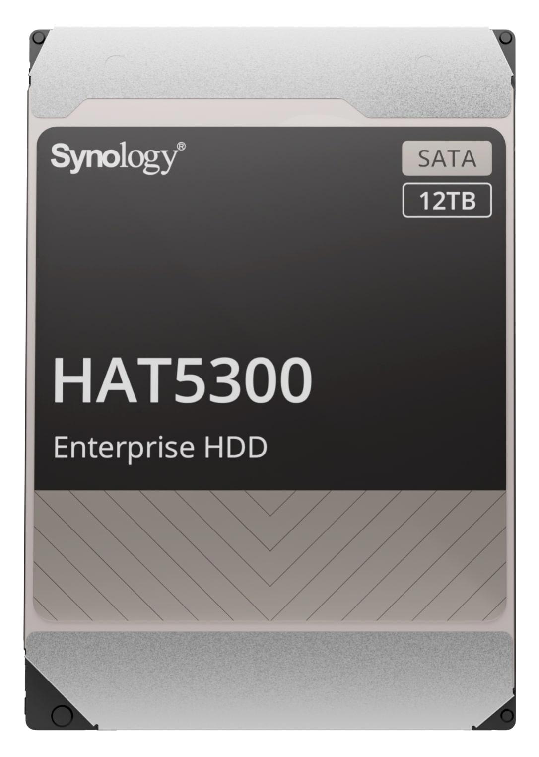 Synology Enterprise Storage for Synology systems 3.5" SATA Hard drive, HAT5300, 12TB, 5 Year Warranty