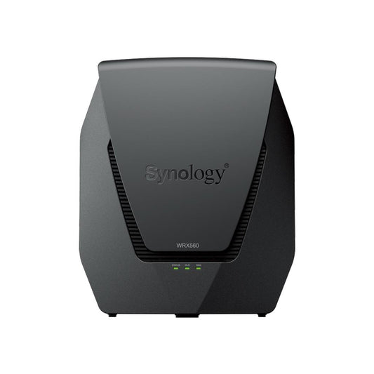Synology WRX560 Dual-Band Mesh Enabled Wi-Fi 6 Router - Quad-Core 1.4 Ghz, 512MB DDR4 Memory