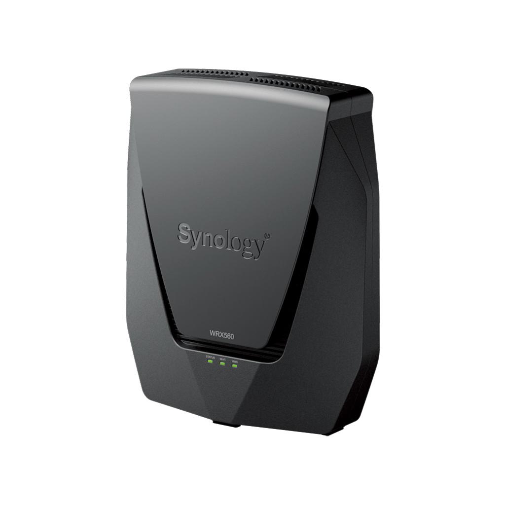 Synology WRX560 Dual-Band Mesh Enabled Wi-Fi 6 Router - Quad-Core 1.4 Ghz, 512MB DDR4 Memory
