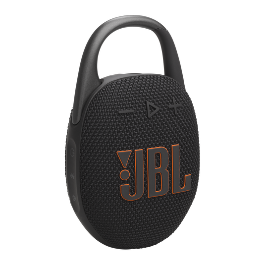 JBL Clip5 Bluetooth Speaker with Carabiner - Black