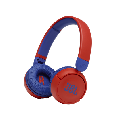 JBL JR310BT Kids On Ear Bluetooth Headphones Red / Blue