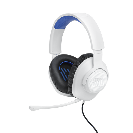 JBL Quantum 100P - White / Blue (PS Version)