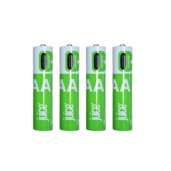 Juice AAA Rechargeable Battery 4 Pack