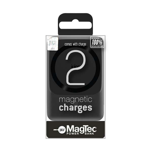 Juice MagTec 2 Charge Power Bank 5000mAh - Black