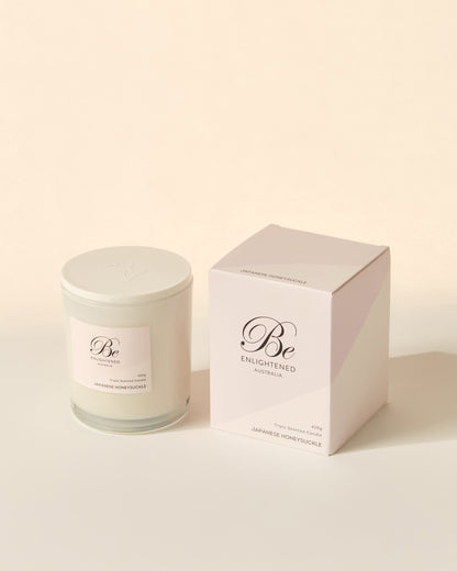 Japanese Honeysuckle Elegant Triple Scented Candle 2 Wick 420g