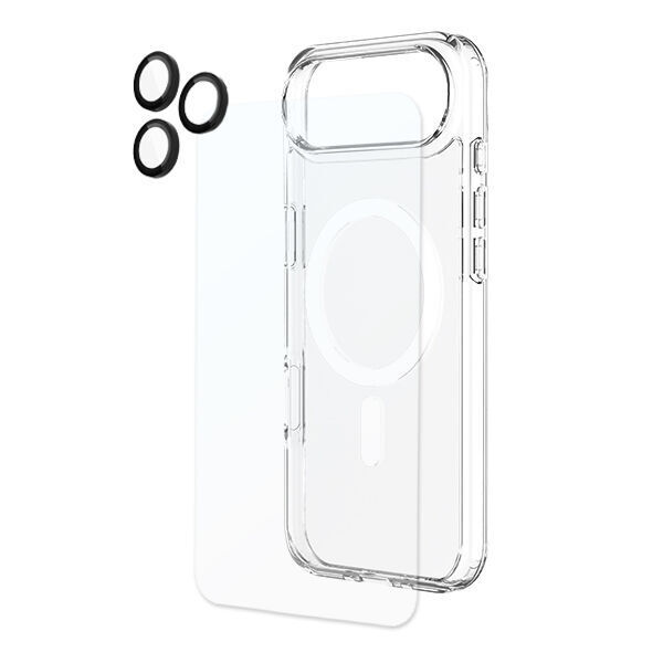 Kore 3 in 1 Protection Pack - Case + Tempered Glass + Lens Protector for iPhone 17 Air