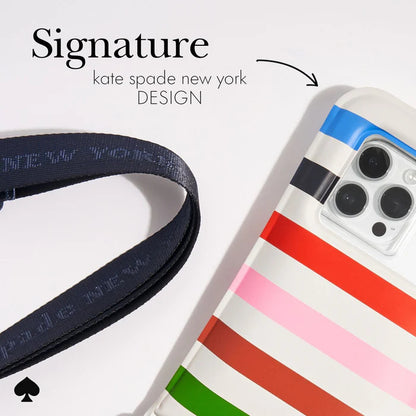 Kate Spade Waterproof Floating Pouch Universal Stripe