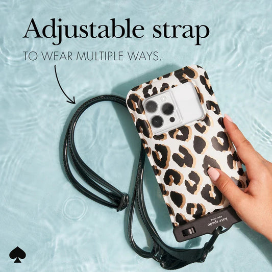 Kate Spade Waterproof Floating Pouch Universal Leopard