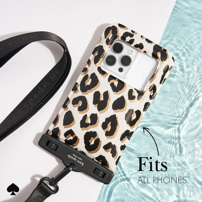 Kate Spade Waterproof Floating Pouch Universal Leopard
