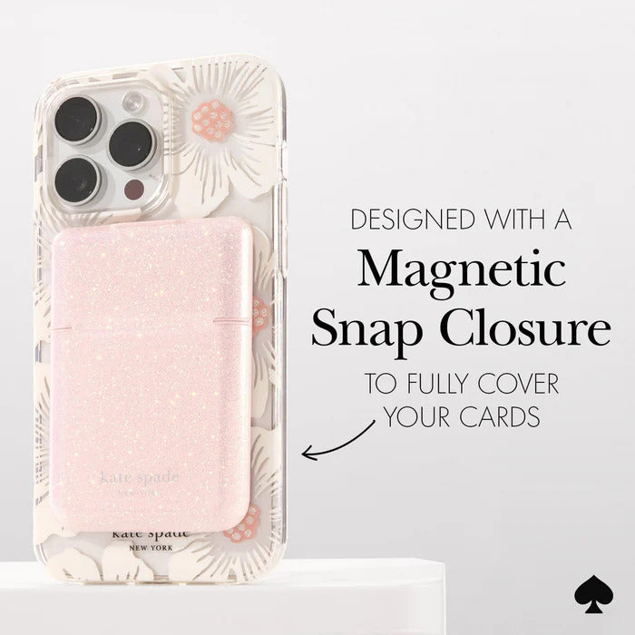 Kate Spade Magnetic Flip Wallet MagSafe Pink