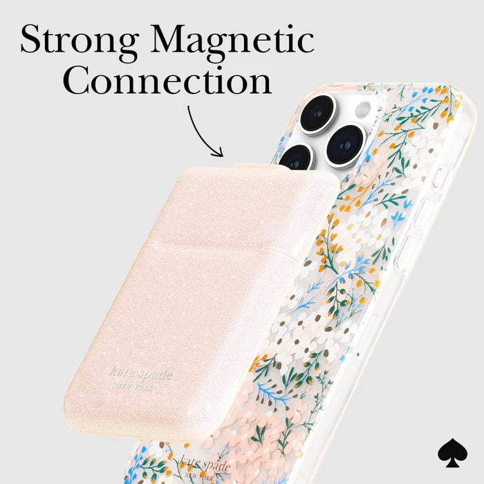 Kate Spade Magnetic Flip Wallet MagSafe Pink