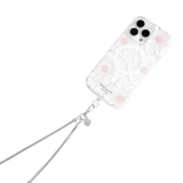 Kate Spade Phone Crossbody Heart Of Silver - Silver