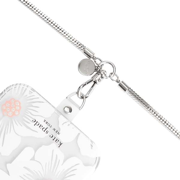 Kate Spade Phone Crossbody Heart Of Silver - Silver