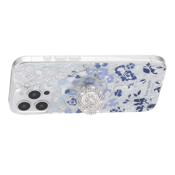 Kate Spade Phone Grip and Stand Set In Stone Gold