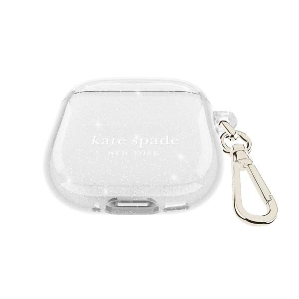 Kate Spade That Sparkle AirPods Case for AirPods 4 - Sliver
