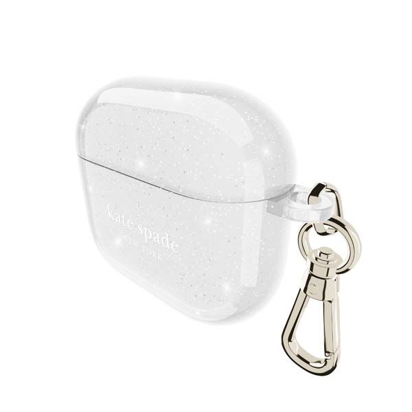 Kate Spade That Sparkle AirPods Case for AirPods 4 - Sliver