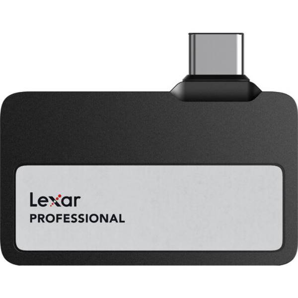 Lexar Professional GO SL400 Portable SSD, USB 3.2 Gen 2, 1TB, Black, 2 Years Warranty