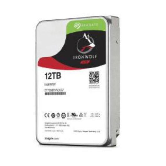 Seagate IronWolf NAS 12TB HDD 3.5" Internal SATA 6Gb/s , 7200 RPM, 3 Year Warranty