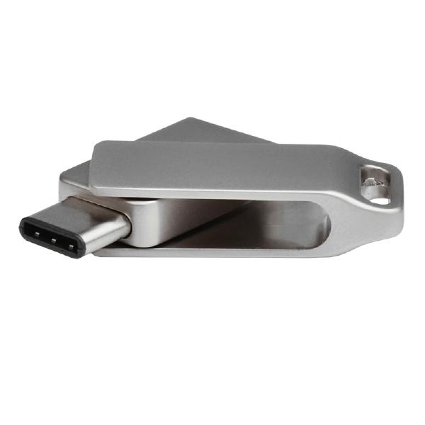 Pen Drive Shintaro 128GB USB-C OTG Pocket Disk drive - Works with USB-C, USB Type-C, USB-A, USB 3.0