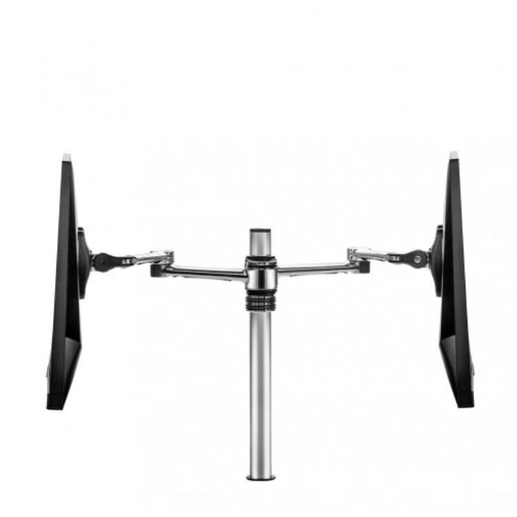 Atdec Dual Monitor Swing Arms Mount on Post