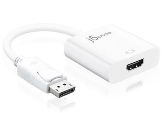 J5create JDA154 DisplayPort Male to HDMI Female Adapter Cable