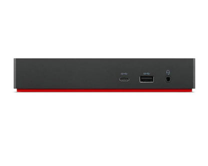 Lenovo ThinkPad USB-C Dock Gen 2 with 3 USB 3.1, 2 USB 2.0, USB-C, 2DP, HDMI, Combo Audio Jack and Gigabit Ethernet Connectivity