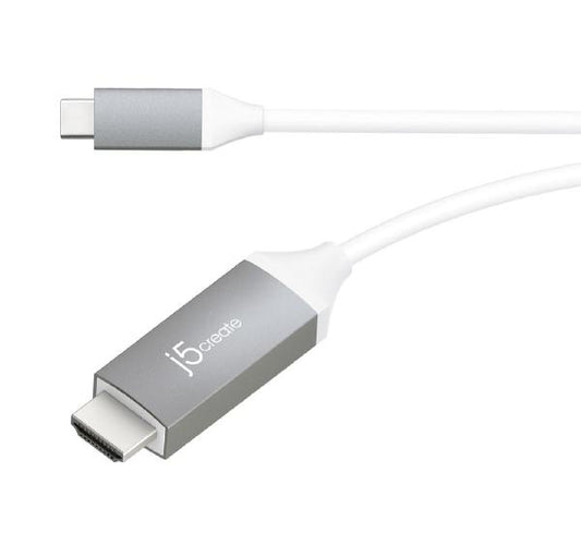 For Data transfer J5create JCC153G USB-C TYPE-C to 4K HDMI 1.9m Adapter Cable