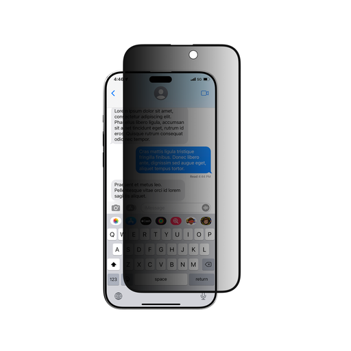 MagEasy Vetro Privacy Screen Protector for iPhone 15 Plus Clear