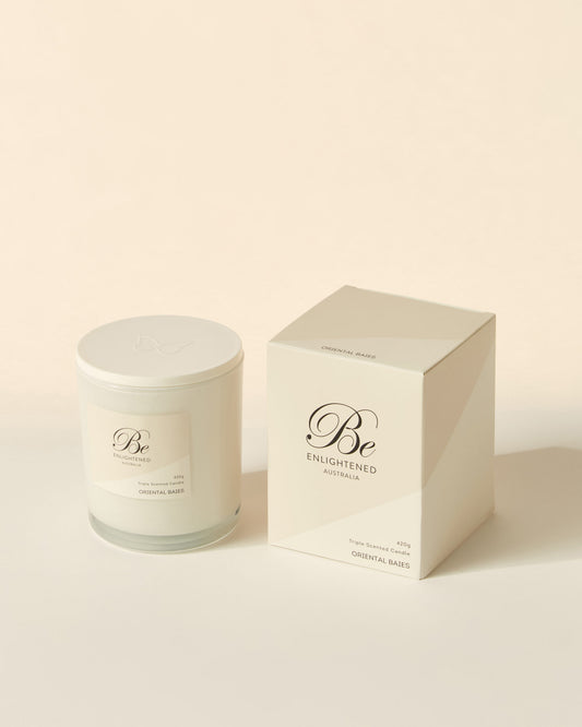 Oriental Baies Elegant Triple Scented Candle 2 Wick 420g