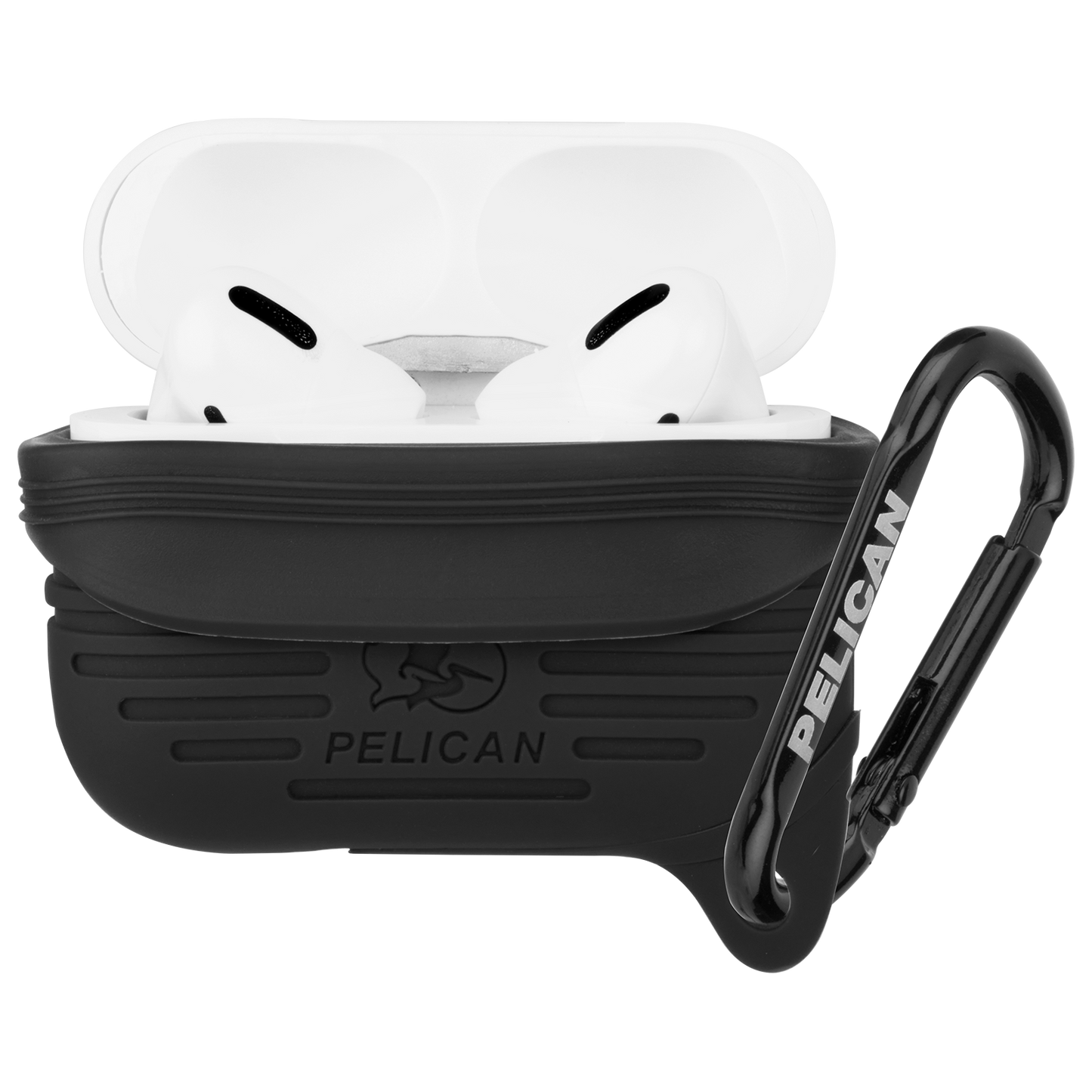 For Apple Airpods Pro Slicone Clippable Durable ShockProof Pelican Grip Case