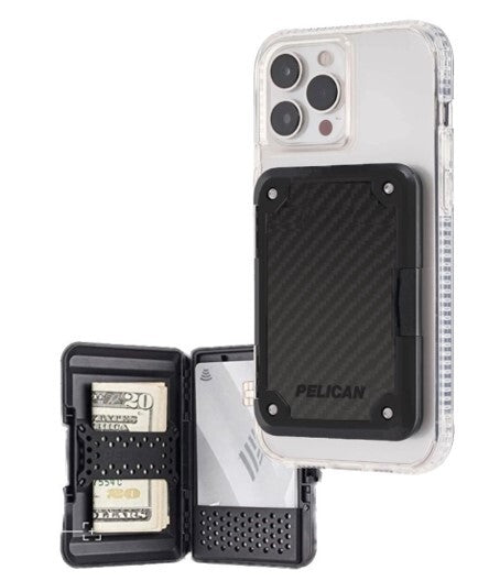 Pelican Shield Magnetic Wallet MagSafe - Black