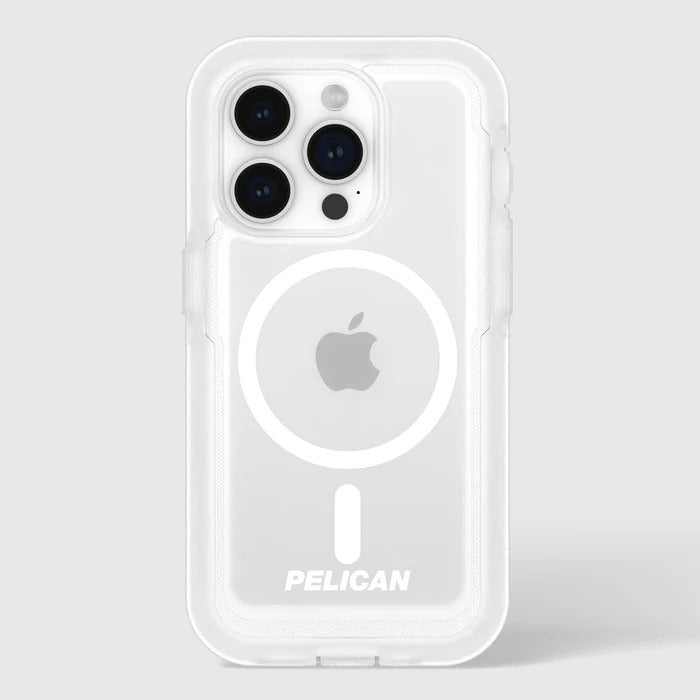 Pelican Voyager Case MagSafe for iPhone 15 Pro Clear