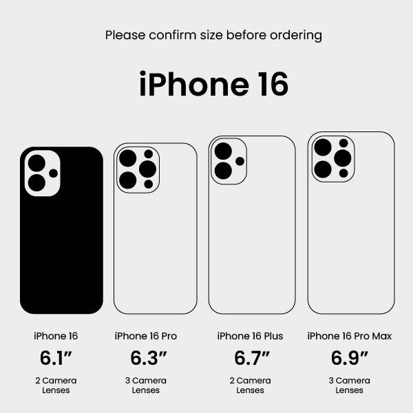 Pelican Protector Mag Safe Case for iPhone 16 - Black Black